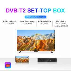 DVB-T2เครื่องรับสัญญาณดิจิตอลแบบไร้สายรับสัญญาณทีวีได้หลายภาษารับสัญญาณ T2 HD DVB จากโรงงาน - Product Image 2