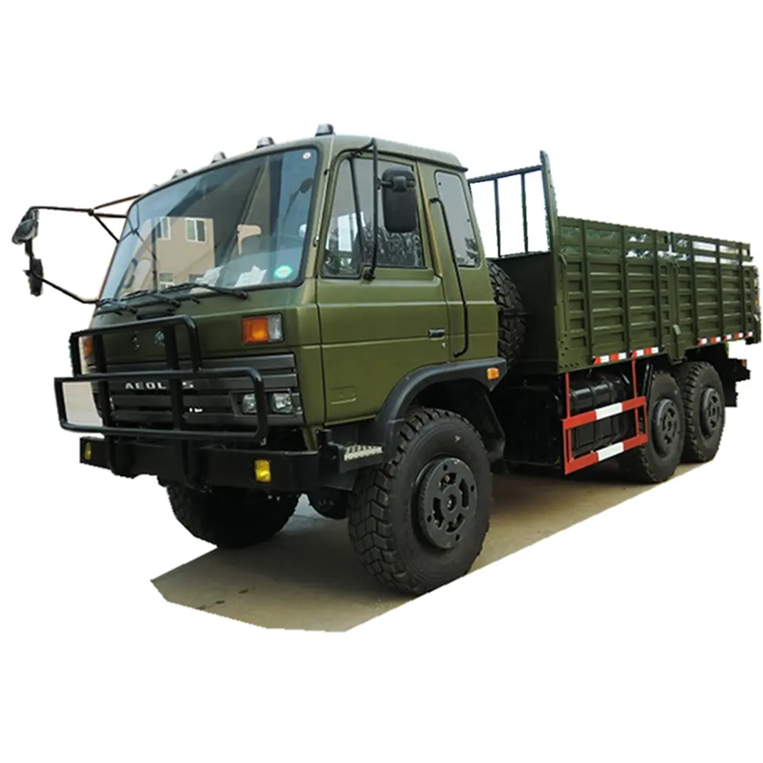 Camión todoterreno famoso chino, camiones de carga de 6x6, 190hp, venta