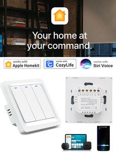 WIFI Smart Switches App Fernbedienung Arbeiten mit Apple HomeKit Siri Voice Smart Home Timer-Funktion Druckknopf - Product Image 4
