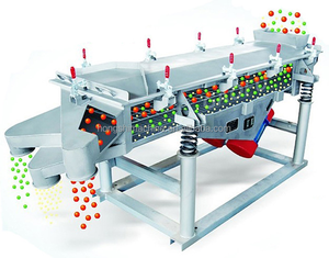 Separador de vibración de acero inoxidable lineal de detección y clasificación industrial, máquina clasificadora de grado alimenticio - Product Image 2
