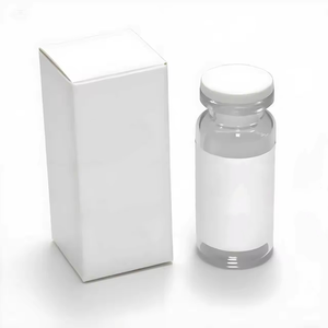 Scatola per Fiala Singola da 3ml con Etichette Olografiche e Vassoio in Plastica, Stampa Personalizzata, Set di Imballaggio per Fiala da 3ml con Etichetta Pept1 Des - Product Image 1