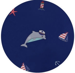 delfino blu navy