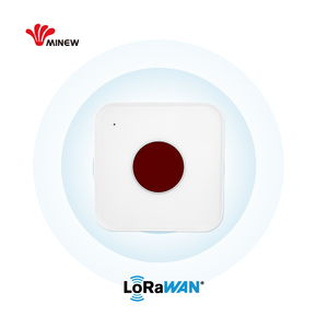 Alarma de incendio montada en la pared inalámbrico de largo alcance Lorawan botón de pánico para prensa de emergencia botón de llamada de pánico inalámbrico sistema de llamada - Product Image 2