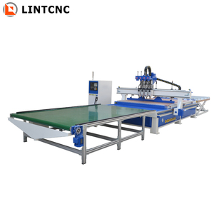 2040 2030 1530 1325 Einspindel-Atc-Maschine Holz fräser Lineares automatisches Werkzeug Wechseln Laden Entladen Tabelle 9kw 1328 - Product Image 6