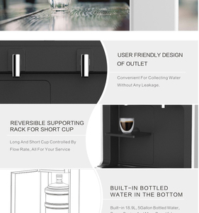 ตู้กดน้ำอิสระพร้อมเครื่องทำความเย็นและฟังก์ชั่นตัวกรอง - Product Image 3