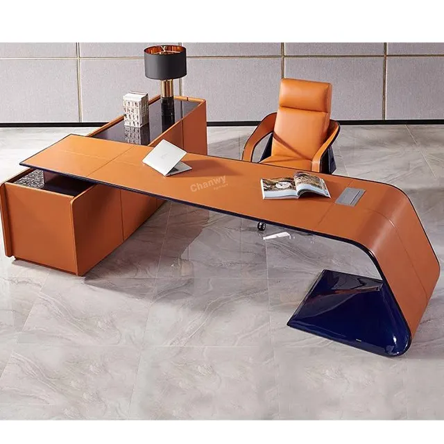 Odern-escritorio de madera maciza de alta gama para ordenador, mesa de estudio de esquina, estilo simple y lujoso, 910 M
