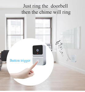 Trending Control remoto Visión nocturna Cámara HD WiFi Ring Bell Seguridad para el hogar Video Intercomunicador Inalámbrico Smart Door Bell Electronics - Product Image 5