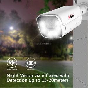 Anspo 5MP Full Color 4CH WIFI NVR KIT <strong>Wireless</strong> <strong>Security</strong> <strong>System</strong> 4 Channel Audio Cctv Camera <strong>System</strong> 2k Cctv <strong>System</strong> Home <strong>Security</strong> - Product Image 6