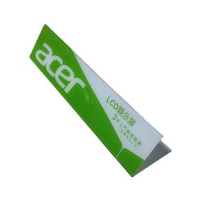 Soporte de exhibición de acrílico de lujo para computadora portátil Modelo personalizado Plástico duradero para tiendas en centros comerciales