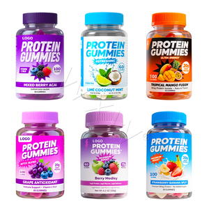 เวย์โปรตีนหมากฝรั่ง17กรัมรสชาติตามสั่งผลิตจากโรงงานขนมขบเคี้ยวที่มีโปรตีนสูงฉลากส่วนตัว - Product Image 2