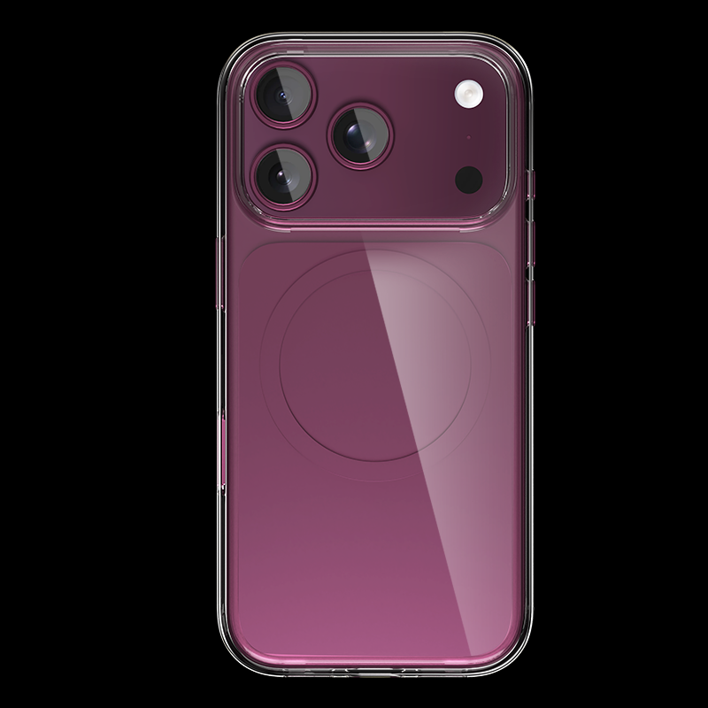 Transparent Wine Red