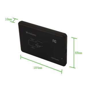 13.56mhz USB interface desktop RFID reader nfc kartenleser - Product Image 3