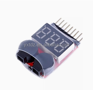 Display livello batteria YIXINTAI 1-8S XB100 allarme a bassa tensione display elettrico/cicalino a doppia funzione - Product Image 4