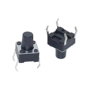 สวิตช์สัมผัส6*6*4.3/4.5/5/8.5/9.5/12/17/ 19mm โดยตรงสวิตช์ปุ่มแทรก4-Pin - Product Image 3