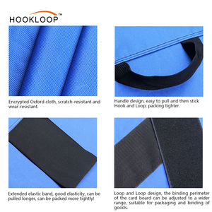 Adjustable Strapping Tape Canvas Logistics Plastic Pallet <strong>Straps</strong> for Reusable <strong>Hook</strong> <strong>Loop</strong> Pallet Packaging Packing <strong>Binding</strong> <strong>Strap</strong> - Product Image 2