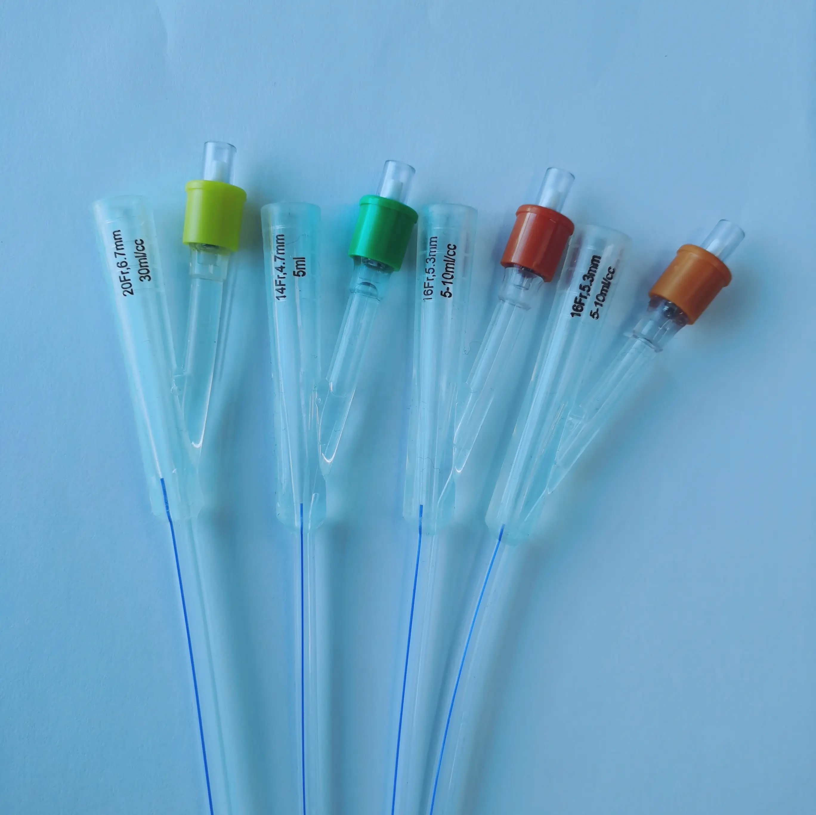 100% silicone medical catheter disposable urethral catheter child and adult