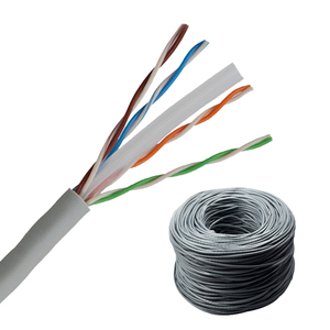 Livre amostra 305m cat6 utp 4pr 23awg cabo para fio de <span class=keywords><strong>internet</strong></span> ethernet lan rede