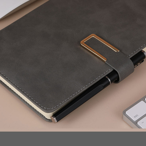A5 Business Solid <strong>Color</strong> <strong>Notebook</strong> Customized logo Magnetic Buckle Hand Book Diary Meeting Business <strong>Note</strong> Gift Book Set - Product Image 3