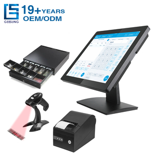 Factory Wholesale 17 Inch Touch Screen Windows POS <strong>System</strong> Cash Register All in One Terminal POS Machine for Retail Shop - Product Image 3