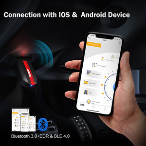 Auto herramienta de diagnóstico escáner ANCEL, BD200 OBD2 lector de código M prueba en flujo de datos de diagnóstico OBD 2 herramienta de diagnóstico del coche