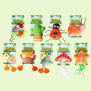 Non-Toxic Cat Toy with Durable Design Forest Series Interactive Plush Pet Toy <strong>Catnip</strong> Toy - Product Image 2