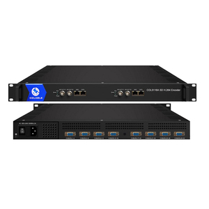 COL5116A SD 16 32 mpeg4 cvbs端口输入编码H.264编码器ASI IP输出