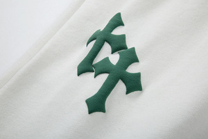 Wholesale <strong>Custom</strong> Hip Hop Style Summer Cotton Men Short Puff Print V Shape Decoration With <strong>Strings</strong> Plus <strong>Size</strong> Men Shorts - Product Image 5