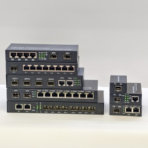 Transceptor de fibra óptica de alta calidad SFP a RJ45 UTP Convertidor óptico 10/100/1000Mbps Convertidor de medios - Product Image 6