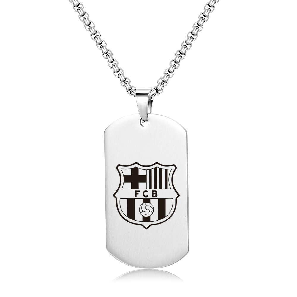 Collier couleur acier Barca
