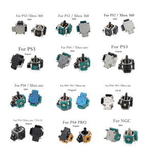 PS5 PS4PROスリムPS2PS3 Xbox 360 NGCコントローラー用3DユニバーサルRockerJoystick軸アナログセンサー修理部品スイッチ - Product Image 2
