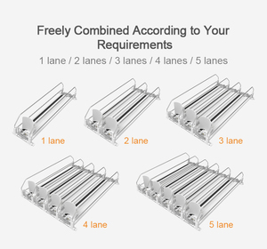 Розничная продажа, передние лотки для кормления, разделитель проволоки, толкатель для бутылок, банки - Product Image 4