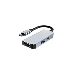 3 in 1 USB C Port to PD USB 3.0 HDMI Type C Hub Adapter Laptop Docking Station - Product Image 2