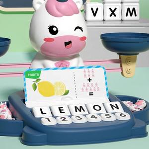 Mới đến giáo dục sớm đếm trò chơi quy mô đồ chơi mát mẻ phim hoạt hình động vật toán số phim hoạt hình cân bằng toán học đồ chơi - Product Image 2
