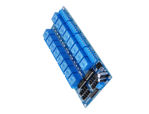 Okystarリレー5V 12V 24Vオプトカプラ付きブルーPCB 16チャンネルリレーモジュール - Product Image 5