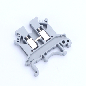 Conector rápido de fábrica Bloque de terminales de carril DIN doble UK2.5B Bloque de terminales de resorte enchufable - Product Image 5