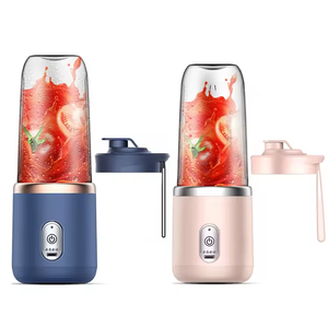 Taşınabilir Mini elektrikli sıkacağı Blender için USB kablosuz şarj ev fincan manuel güç kaynağı Cars taze suyu arabalar için - Product Image 4