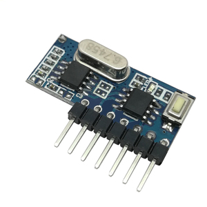 3ボタンリモコン + Rfレシーバー433 mhz Rfモジュール433 mhzリモコン受信機Wifiスマートライトレシーバーrf 433 - Product Image 4