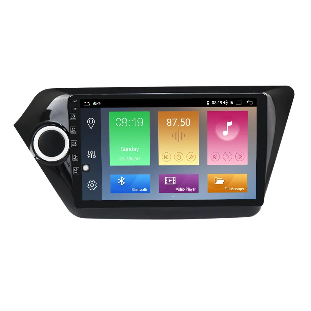 Mekede M100 Android 1G + 16G 4 çekirdek için araba video oynatıcı KIA RIO 3 4 K2 11-15 araba ses radyo multimedya GPS Stereo