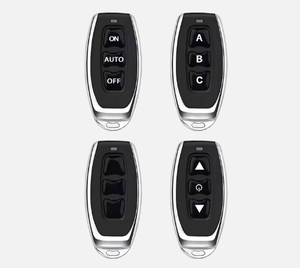 433Mhz 3 pulsante levetta in metallo telecomando apprendimento codice EV1527 trasmettitore Wireless - Product Image 6
