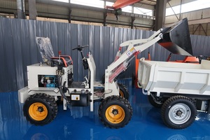 Efficient Transportation Self <strong>Loading</strong> Mining <strong>Loaders</strong> Diesel 4 Wheel 400KG Frontend <strong>Loader</strong> - Product Image 6