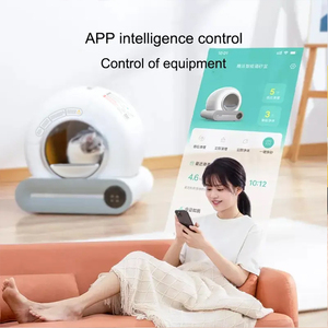 スマートクイックセルフクリーニングビッグキャットトイレ自動APPリモコン自動キャットリターボックス - Product Image 3
