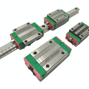 Unidad de deslizamiento de rodamiento lineal serie HG más barata de fábrica china y riel de guía lineal para máquina CNC