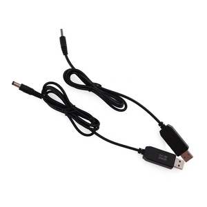 สายแปลงพลังงาน USB DC 5V เป็น9V/12V สายอะแดปเตอร์แปลงไฟ5.5*2.1มม./3.5*1.35มม. - Product Image 4