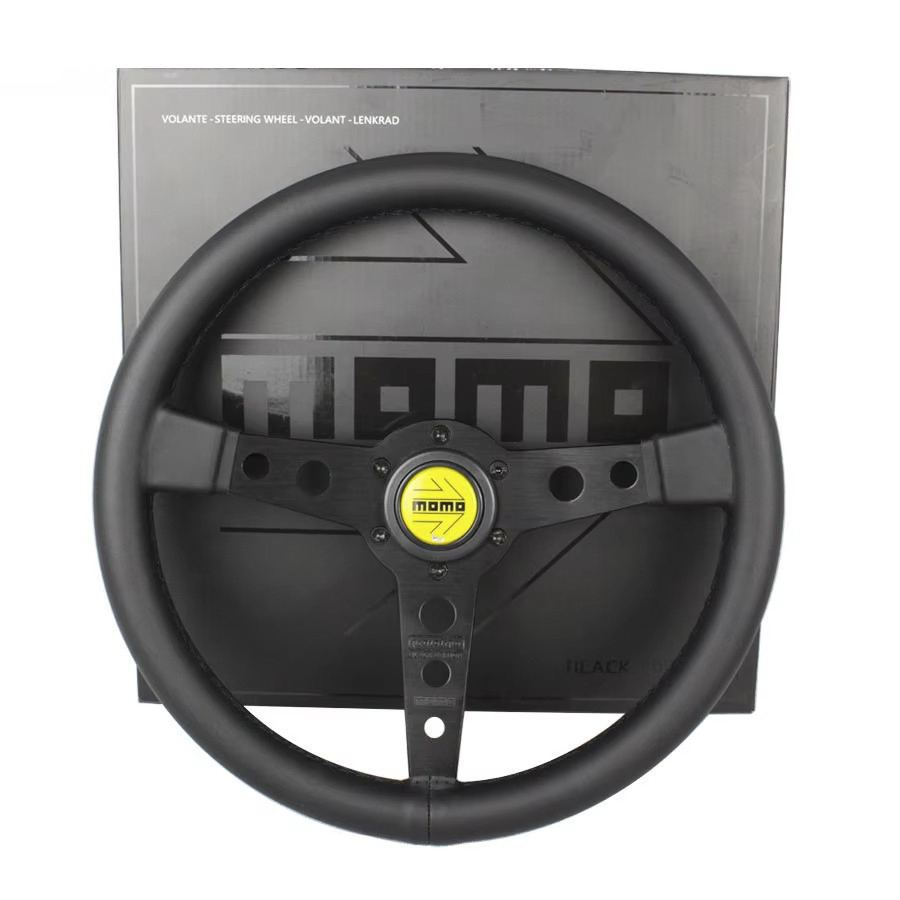 mo volant noir en édition limitée - jaune h