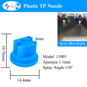 Ys nhà máy trực tiếp PP phẳng Fan phun tip, 110 độ thuốc trừ sâu nông nghiệp bùng nổ phun vòi phun tip - Product Image 2