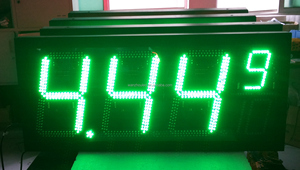 20&quot; Inch Single Number Red <strong>LED</strong> Digit Display Board with RF Remote Control 33 24 20 18 16 14 10 8 6 Inch - Product Image 5