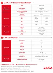 JAKA ROBOT Cobot Arm Zu20 20kg Last Kol labor ativer Roboter Palet tieren Cobot Entlade arm Cobot Roboterarm - Product Image 6
