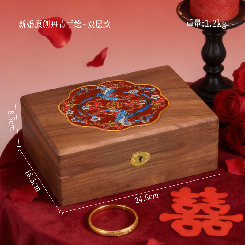 original danqing hand-painted xi shangmei tip-double layer