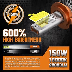 Yüksek güç oto aksesuarları D serisi Canbus Led ışıkları D2s tak & çalıştır tasarım LED far lambaları araba için - Product Image 5