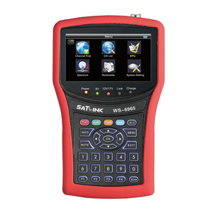 SATLINK WS-6965 DVB-T2 karasal sinyal metre bulucu MPEG2 MPEG4 H.264 Satfinder IPTV hesabı - Product Image 1